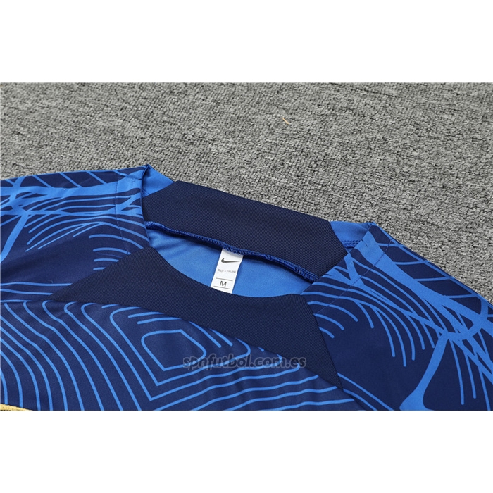 Chandal del Francia Manga Corta 2022-2023 Azul Oscuro - Pantalon Corto